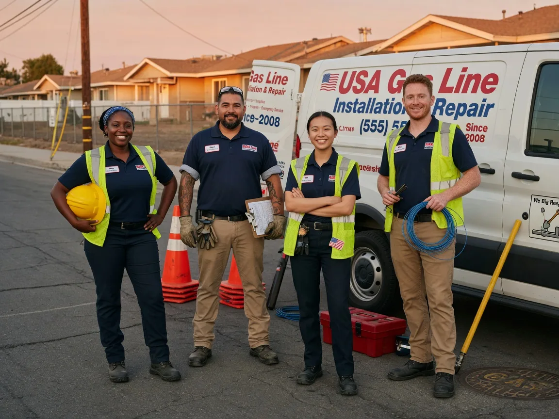 Gas Line Installation company in Langsville, OH